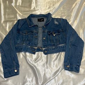 Cropped Jean jacket